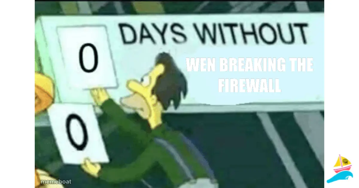 WEN BREAKING THE FIREWALL