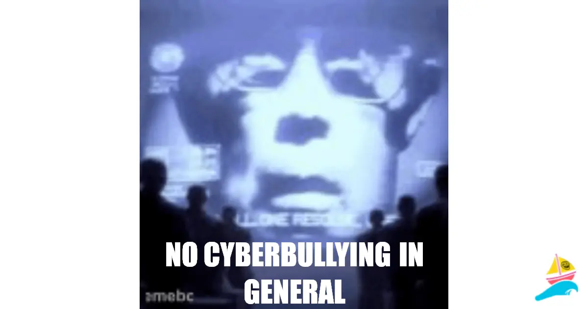 No cyberbullying in general