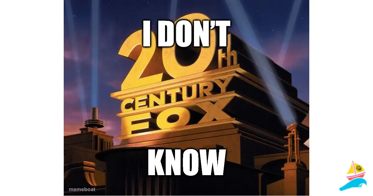 I DON’T