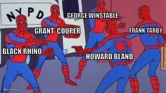 5 Spidermans meme created by the community