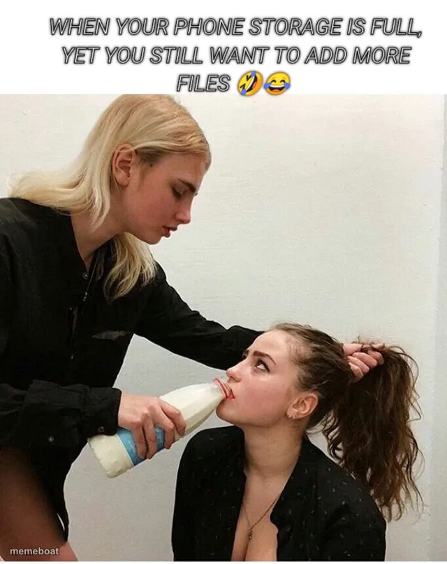 Aggressive Milk Feeding meme created by the community