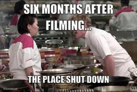 THE PLACE SHUT DOWN