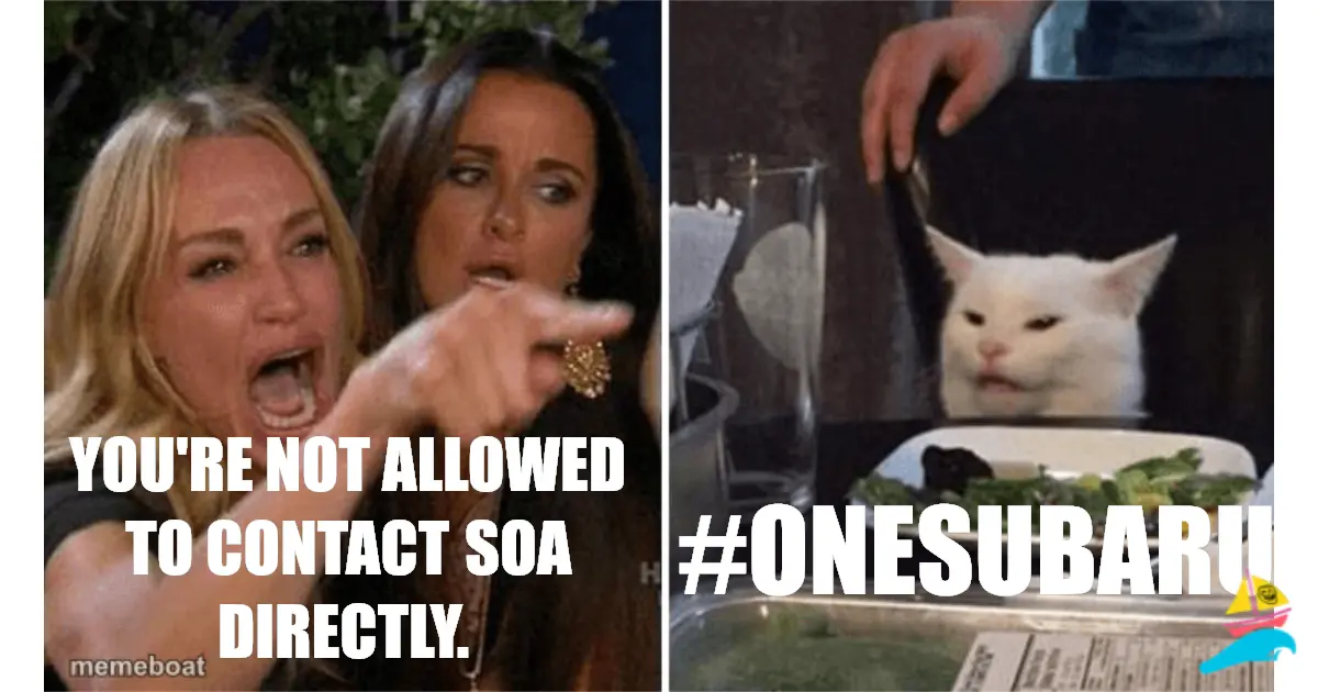 You're not allowed to contact SOA directly.