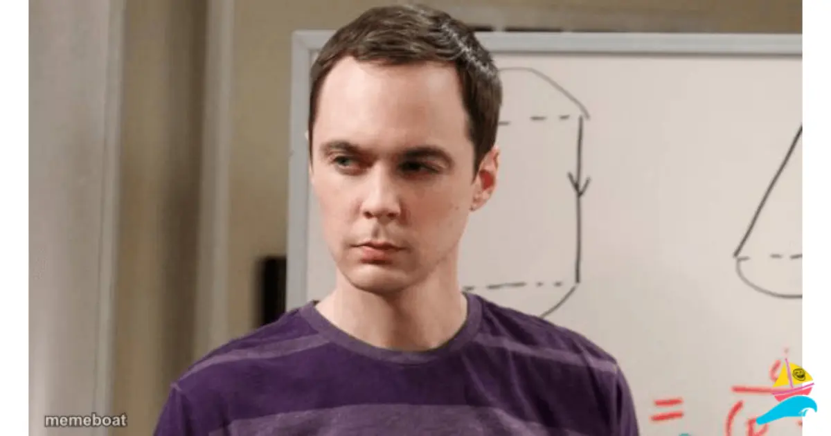 Angry Sheldon Cooper meme