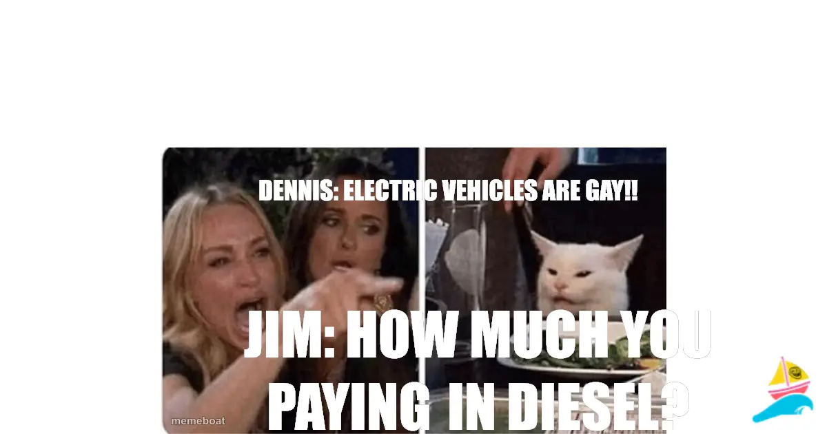Dennis: Electric vehicles are gay!!