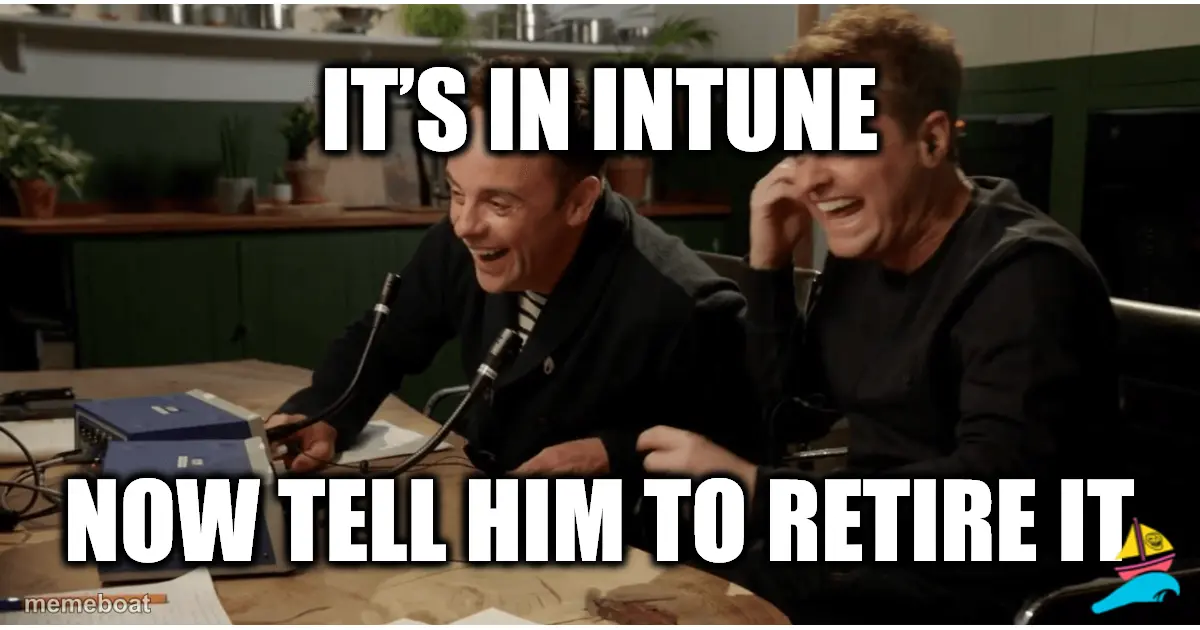 it’s in intune