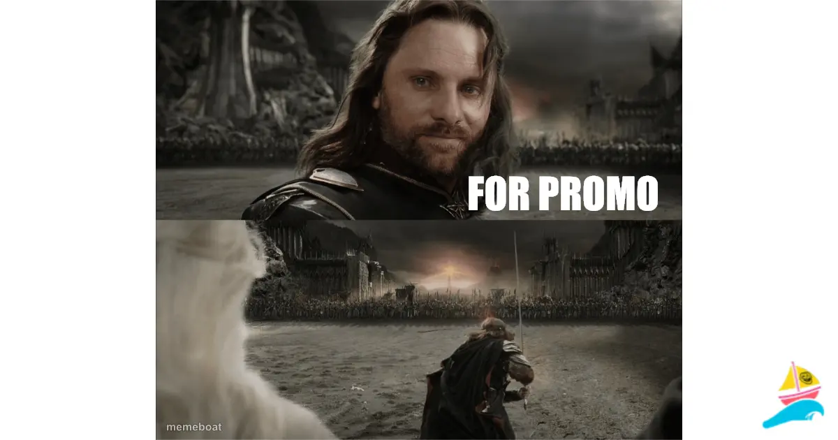 For promo