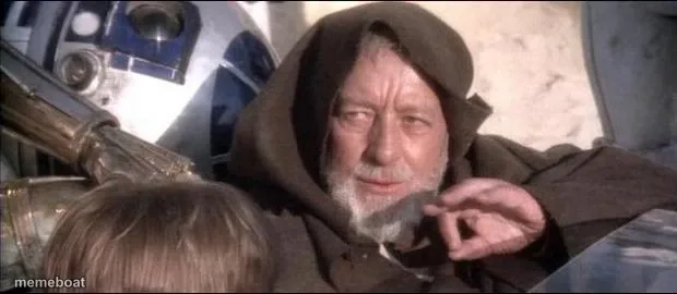 These Aren't The Droids meme created by the community