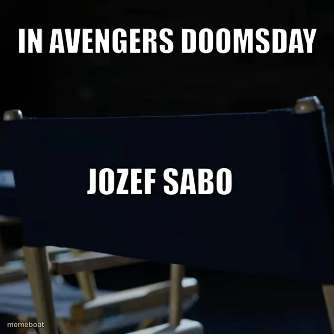 Avengers Doomsday Cast Chair meme created by the community