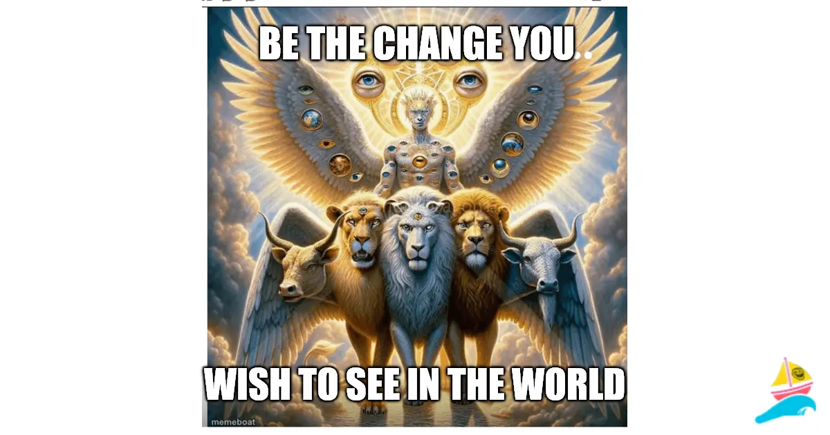 BE THE CHANGE You