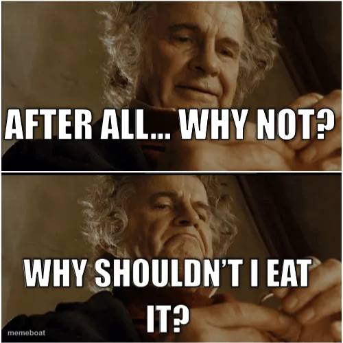 After all… why not?
