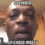 Black man crying meme created by the community