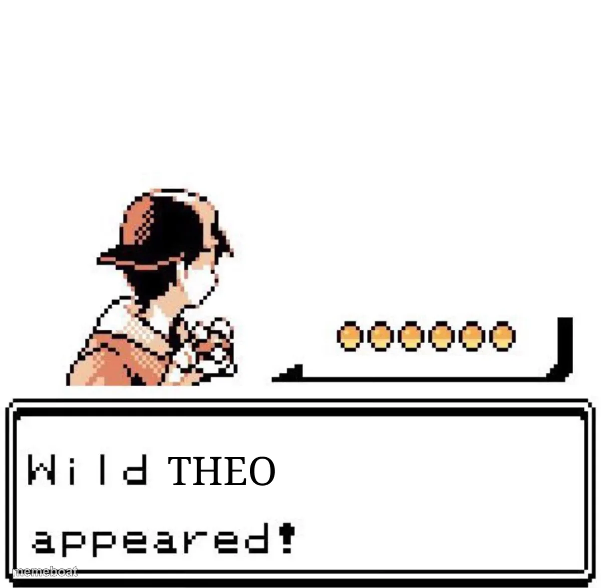 Blank Wild Pokemon Appears meme created by the community