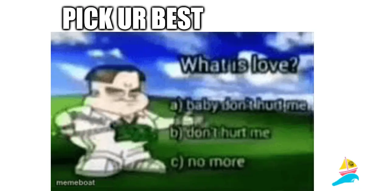 pick ur best