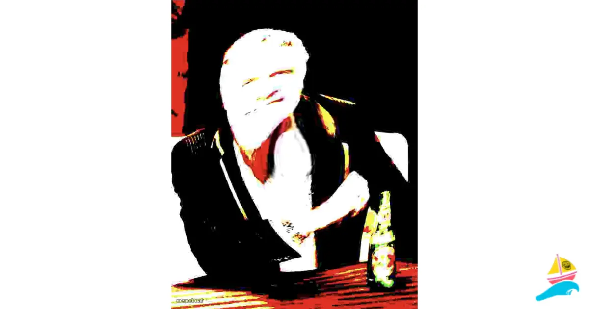 Bottom text meme template meme