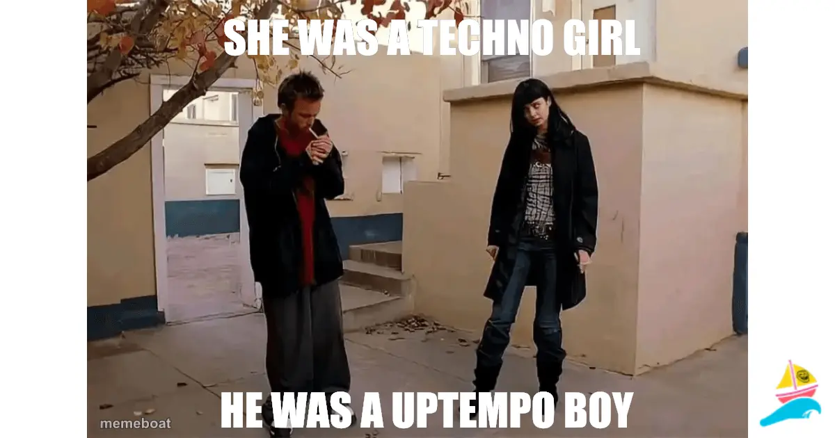She was a techno girl