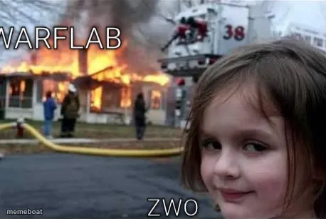 Burning House Girl meme created by the community