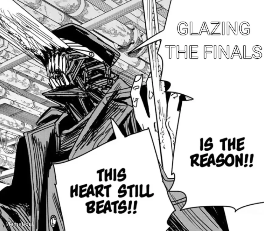 Chainsaw Man Heart Still Beats meme created by the community