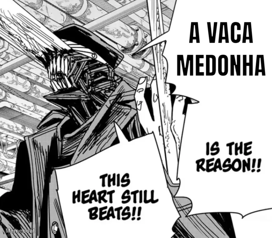 Chainsaw Man Heart Still Beats meme created by the community