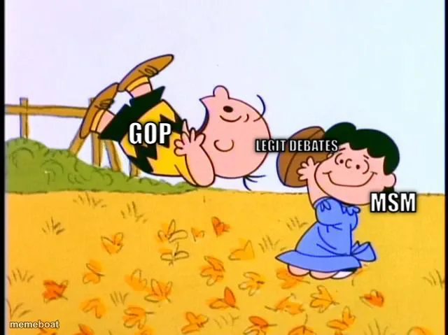 Charlie Brown football meme created by the community