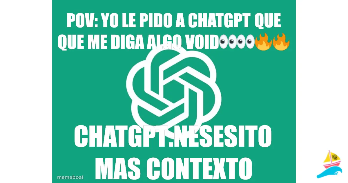 pov: yo le pido a chatgpt que que me diga algo void👀👀🔥🔥