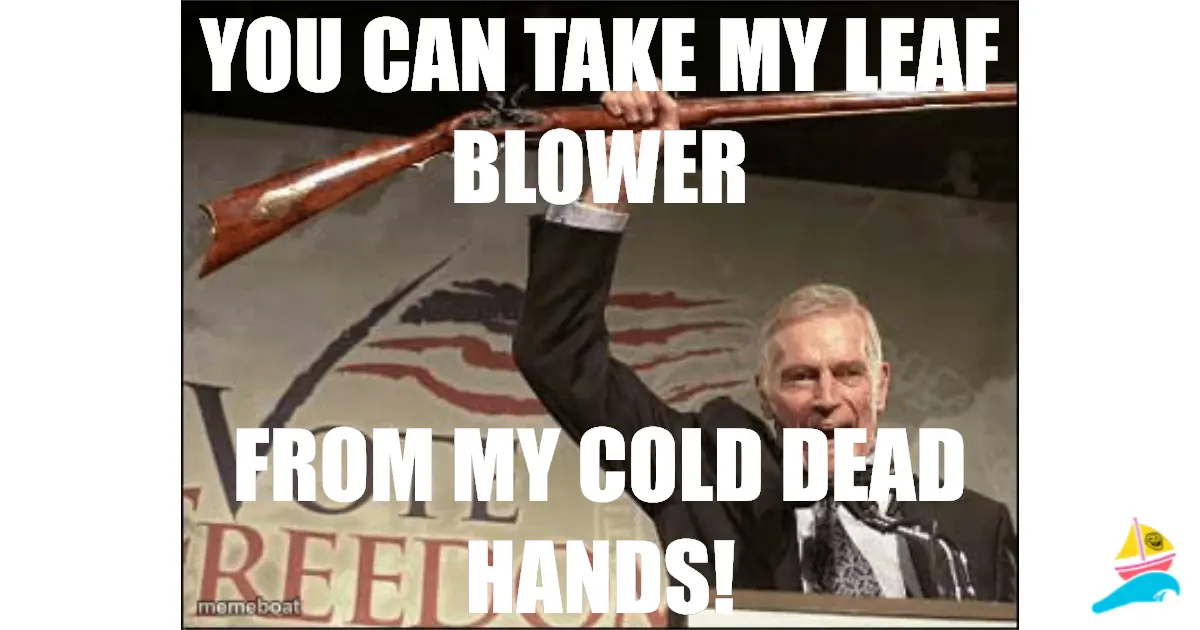 You Can Take my Leaf Blower