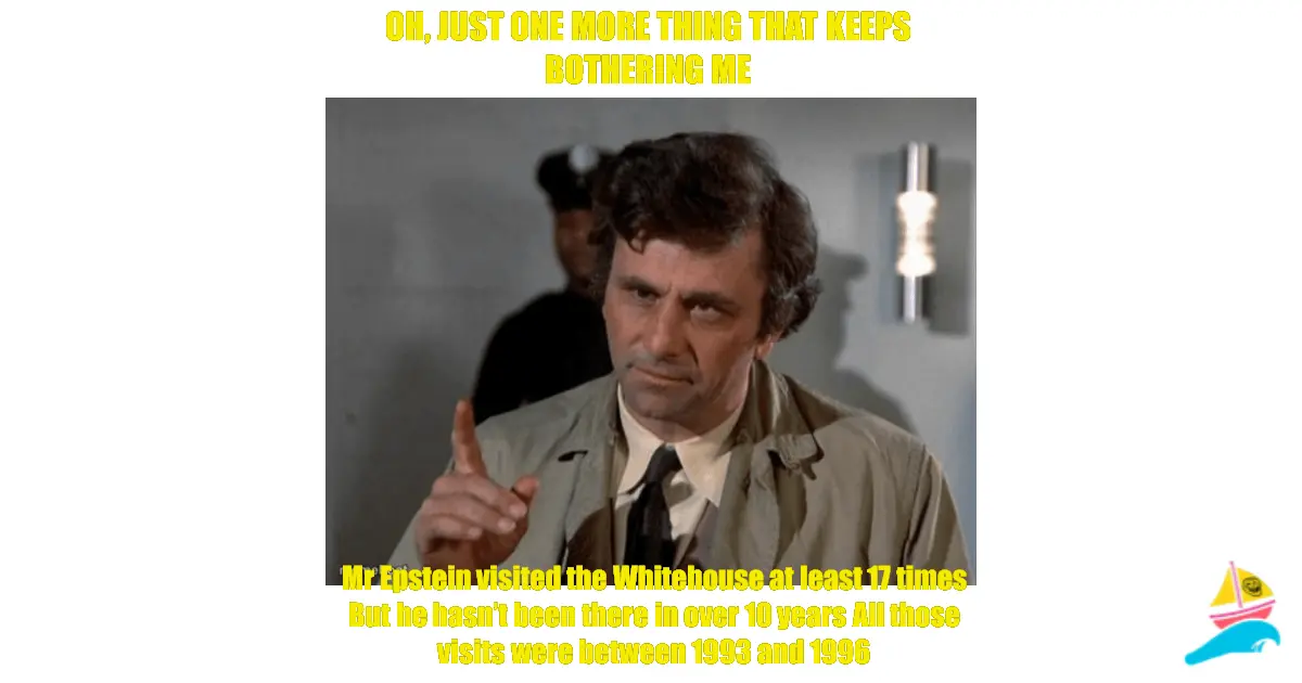 Oh, just one more thing that keeps bothering me