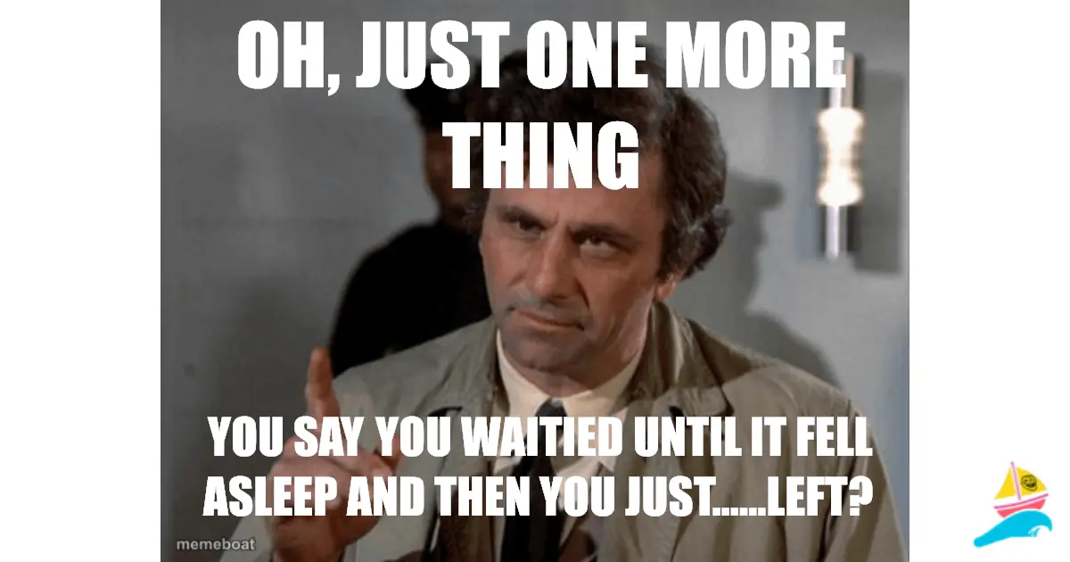 Oh, Just one more thing