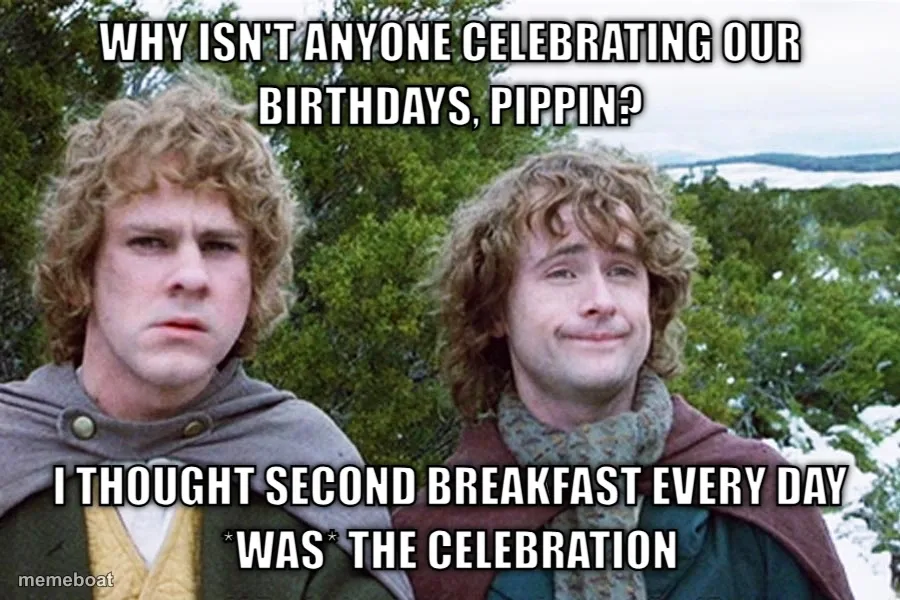 Confused Merry And Pippin meme created by the community