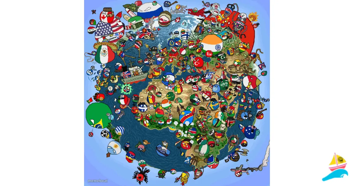 Countryballs meme