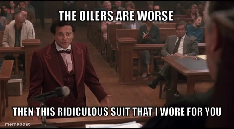 The Oilers are worse