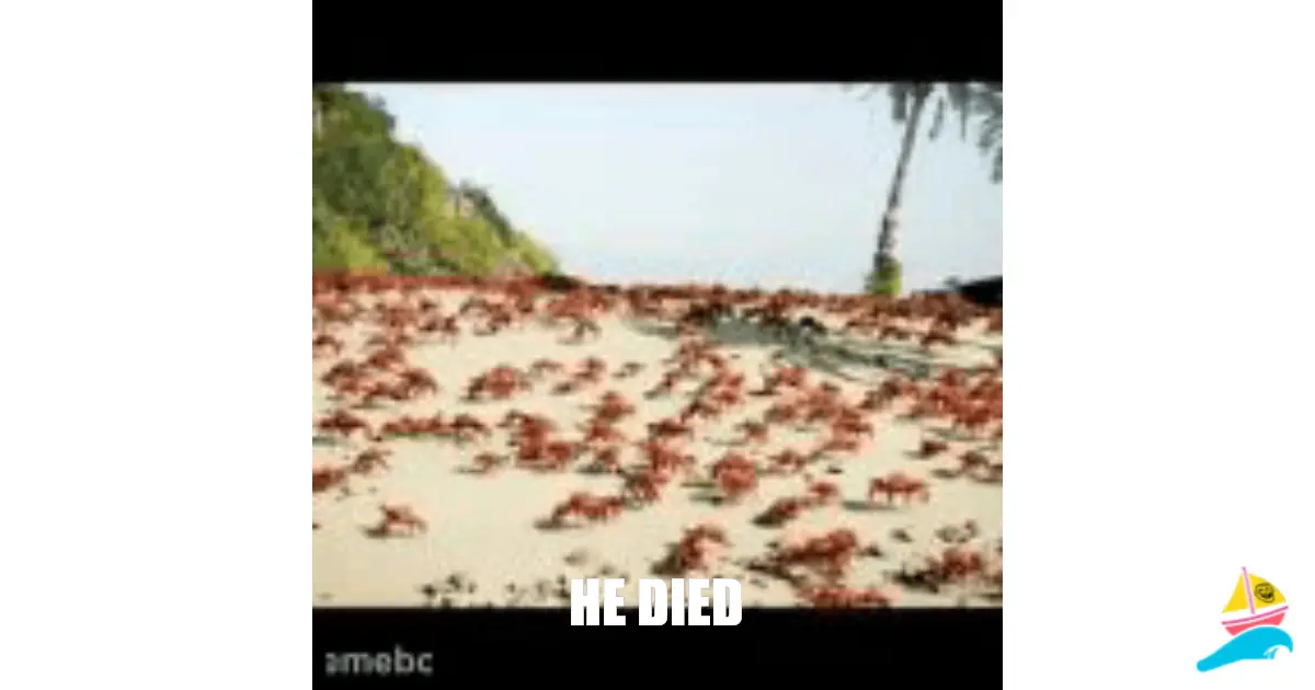 He died