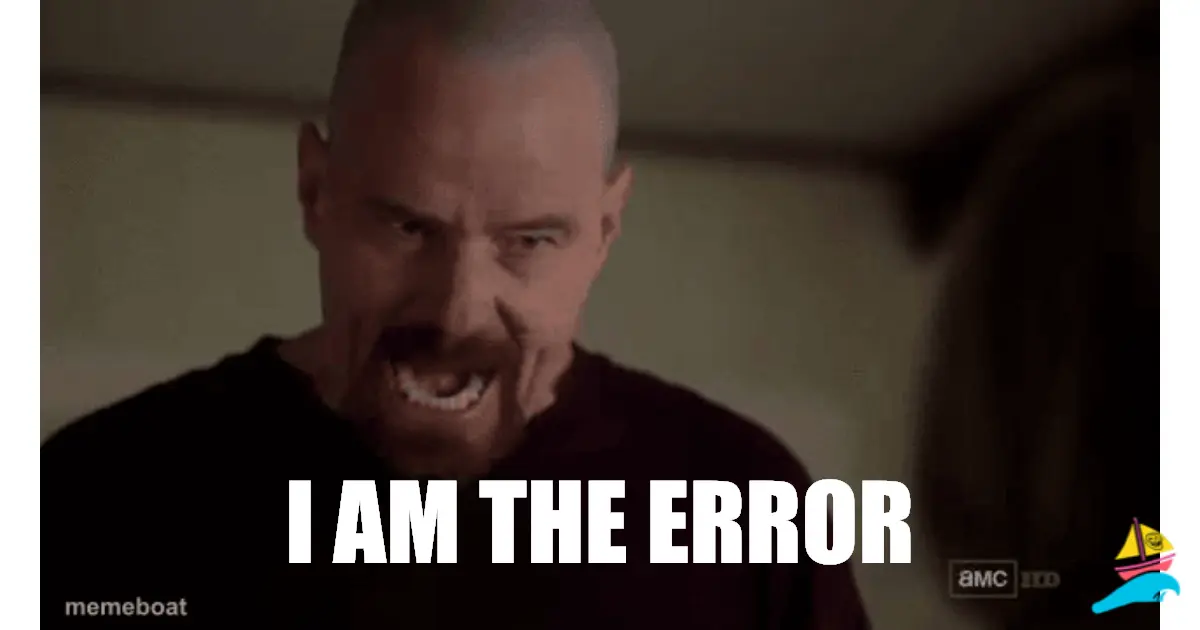i am the error