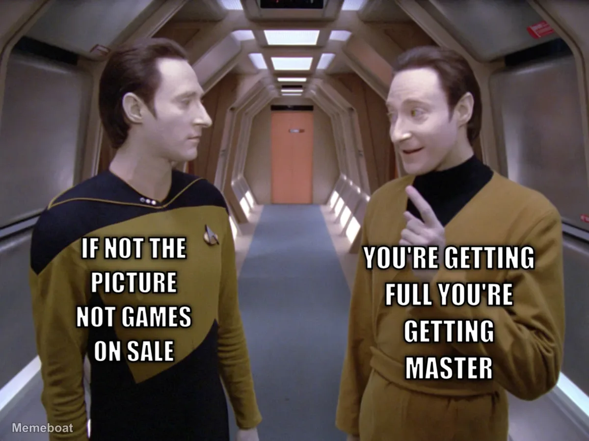 data lore meme created by the community
