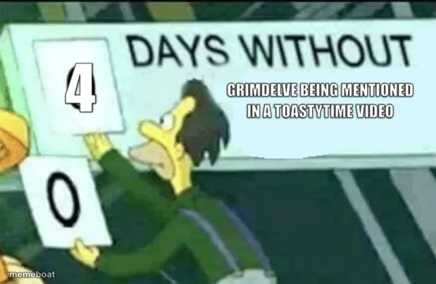 Days Without Incident meme created by the community