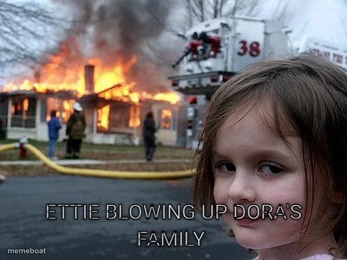 Disaster Girl meme created by the community