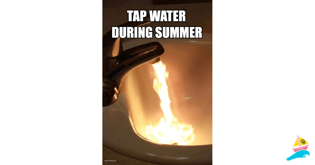 tap water during summer