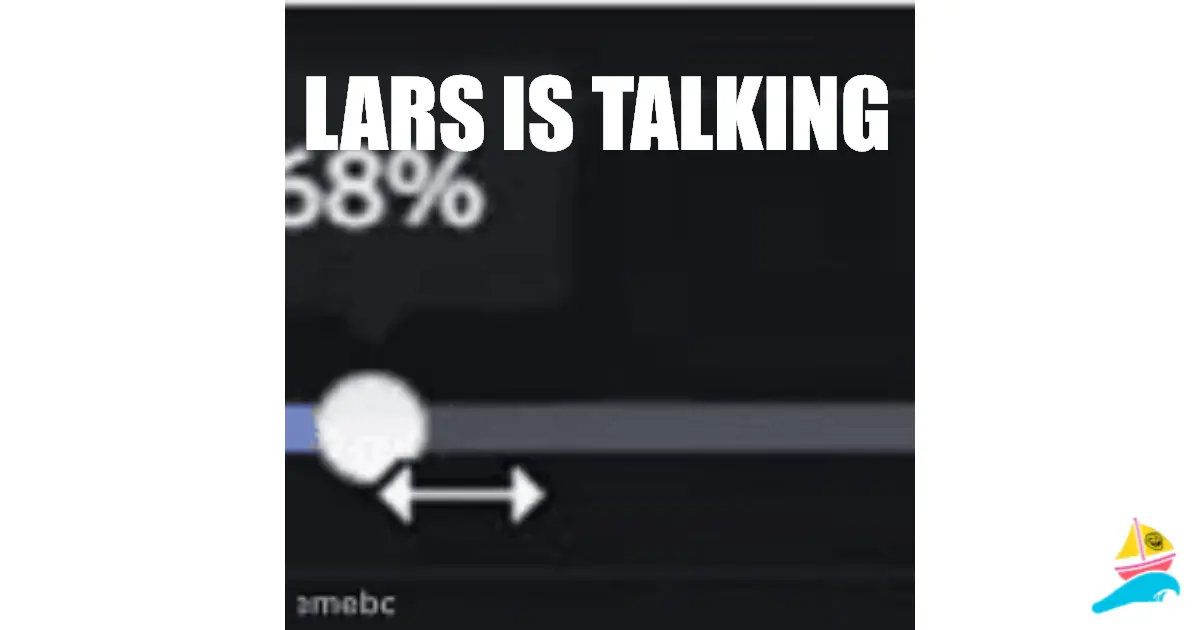 Lars is talking