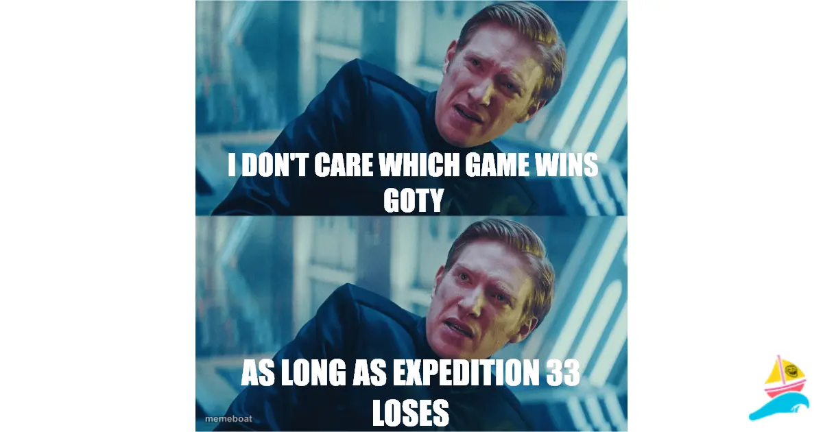 I don't care which game wins goty