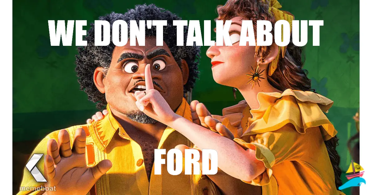 We don't talk about