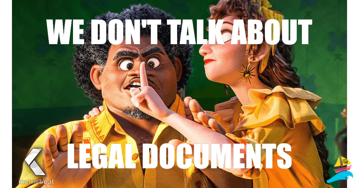 We don't talk about