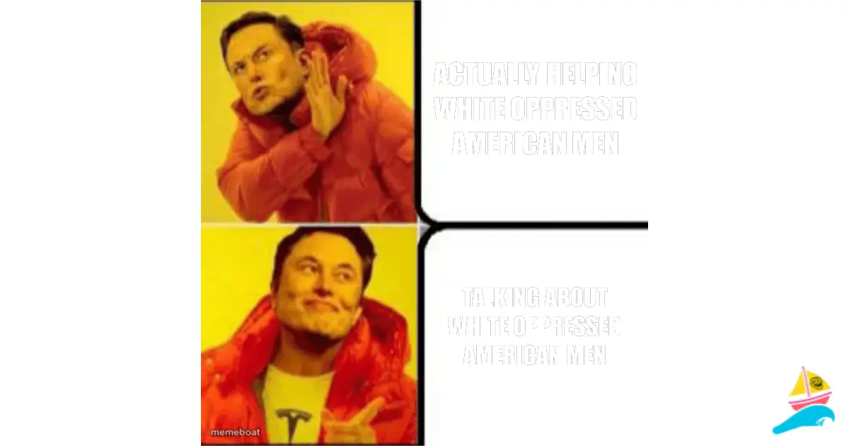 actually helping white oppressed american men