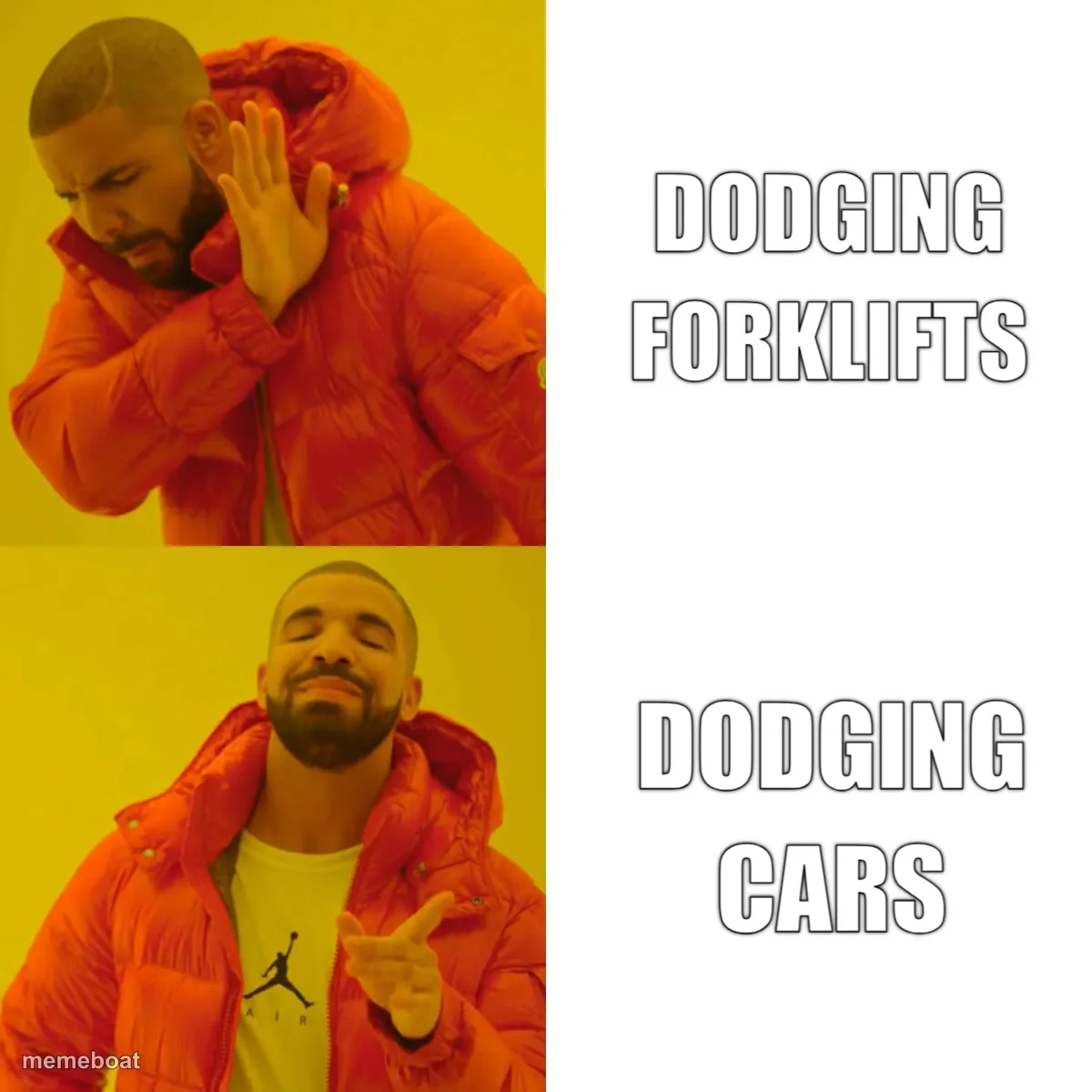 Dodging Forklifts
