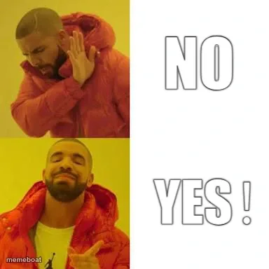 Drake Hotline Bling meme created by the community
