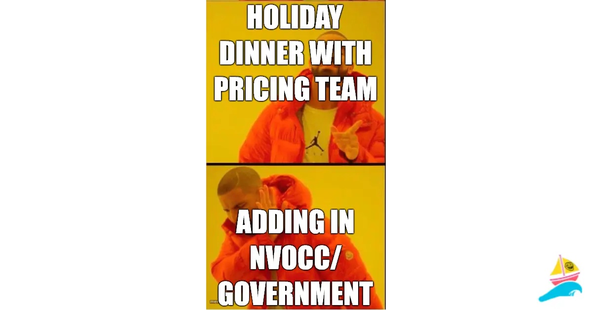 Holiday dinner with Pricing Team