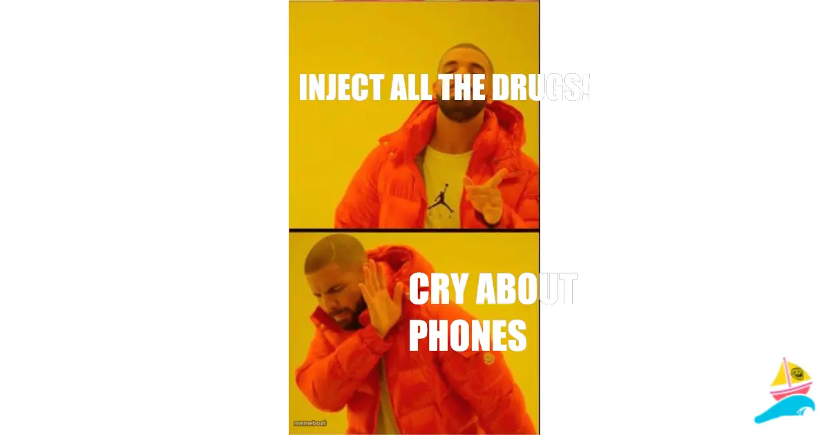 INJECT ALL the drugs!