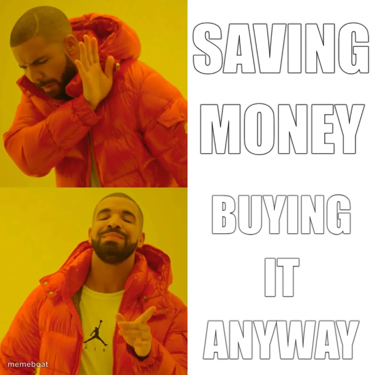 Drake Hotline Bling meme created by the community