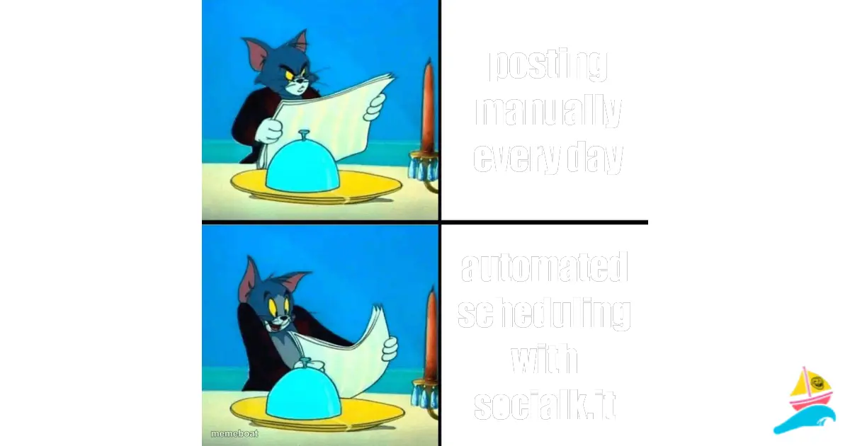 posting manually every day
