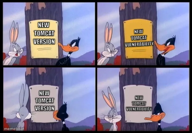 Duck Season Rabbit Season meme created by the community