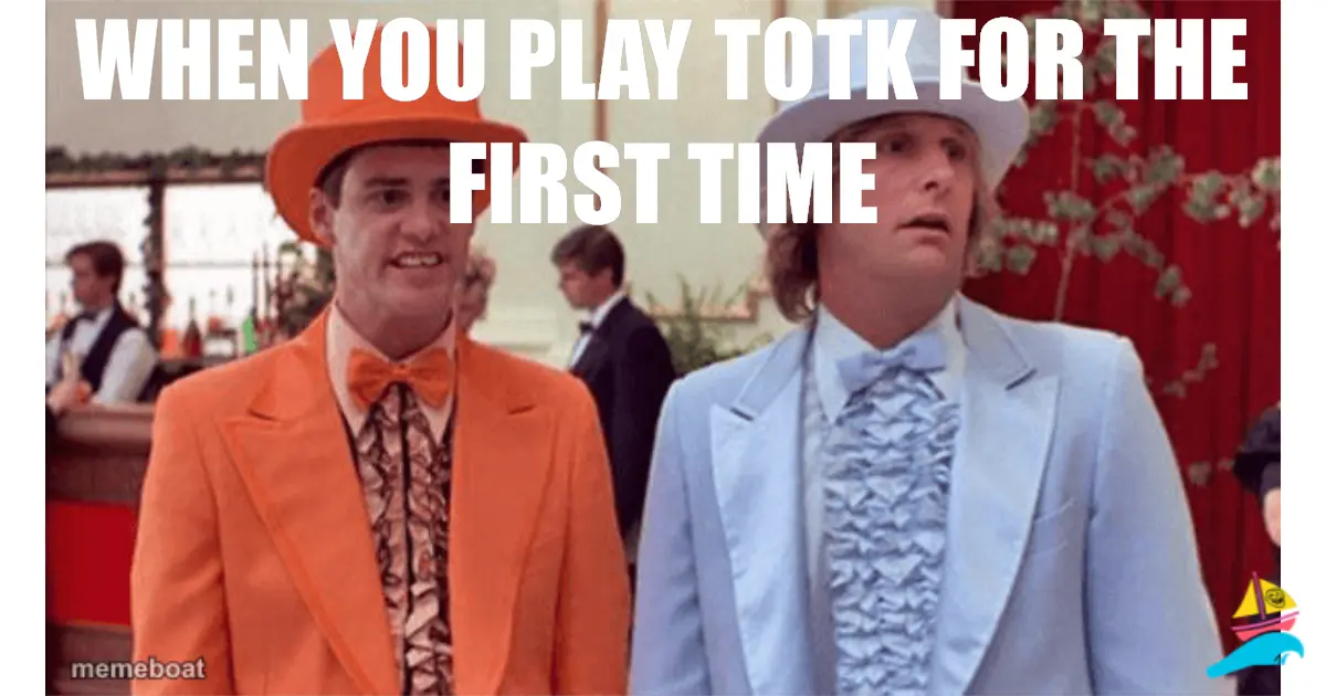 When you play totk for the first time